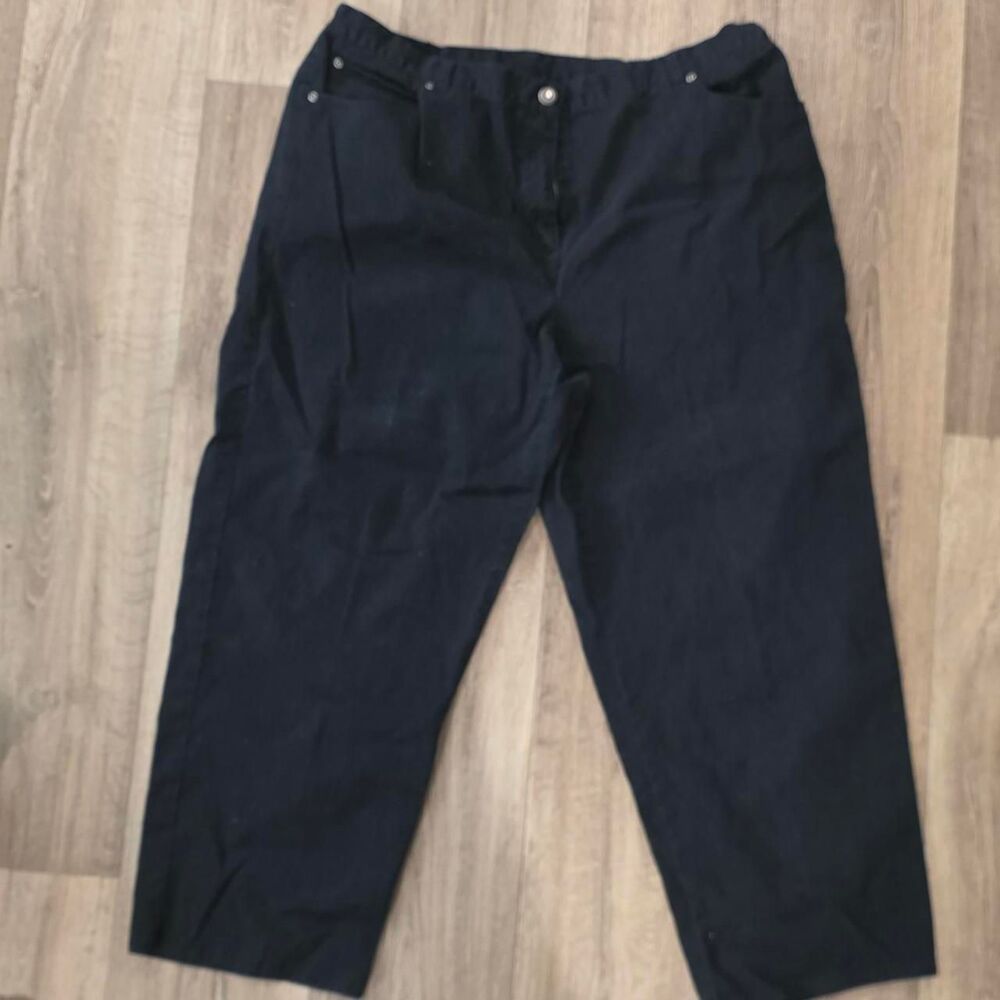 Ruby-rd Women's Black and Navy Trousers